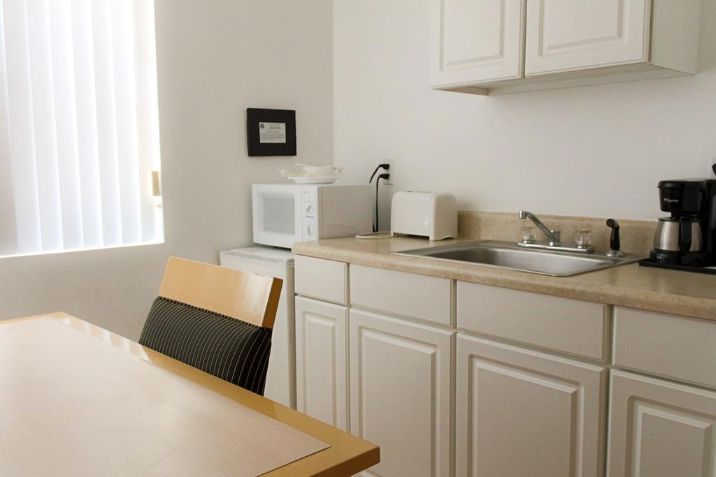 Superior Double Room Two Double Beds Kitchen