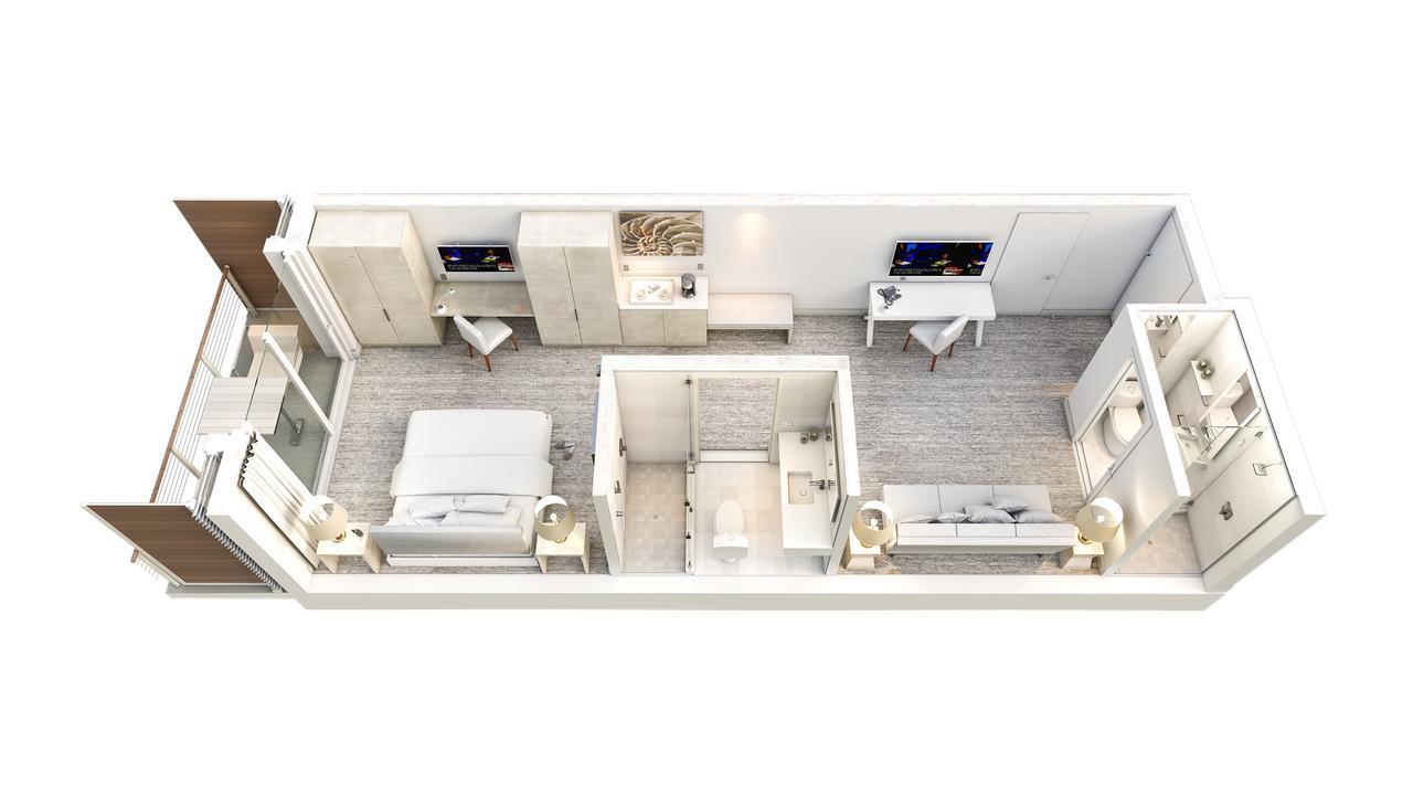 Two Double Bed Suite with Water View